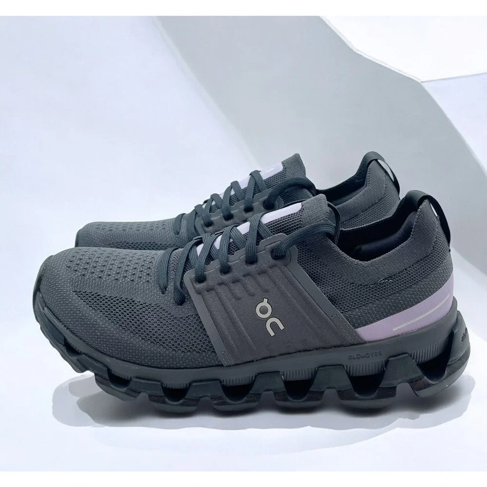 On Cloudswift 3 Womens Athletic Shoes 9 EU 40.5 Black Purple NIB_8